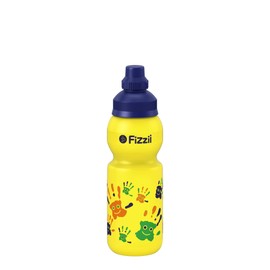 Fizzii Pop 330 Plastic Bottle Leak-proof Carbonated, Non-toxic, Dishwasher Safe, Hands, 330 ml