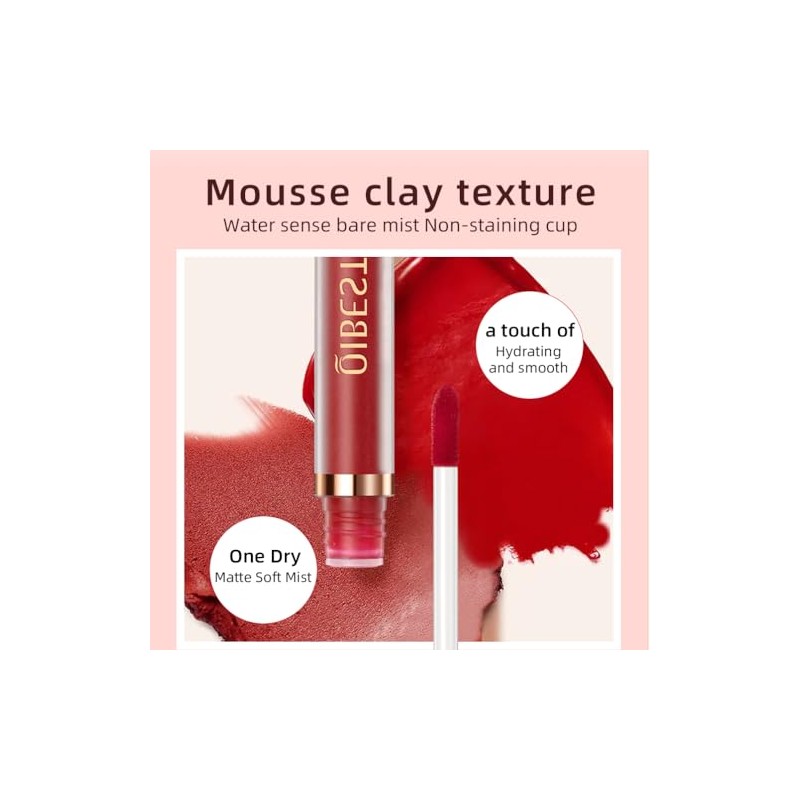 BestLand Kit De Maquillaje De Labios Con 12 Labiales Mate,
