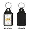 Pummel Bee Keyring with Saying Bee in Love with You
