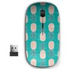 KAWAMOUSE 2.4G Ergonomic Portable USB Wireless Mouse for PC, Laptop,
