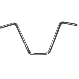 Emgo 1in. Street Ape Hanger 14in. Rise Handlebar - Chrome , Color: Chrome, Handle Bar Size: 1in.