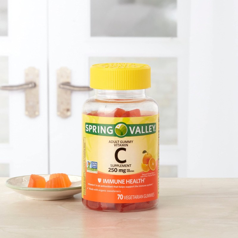 Spring Valley - Gummie Vitamin C 240 mg, 70 Orange