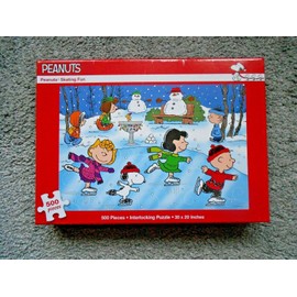 PEANUTS SKATING FUN JIGSAW PUZZLE 500 pieces NIB