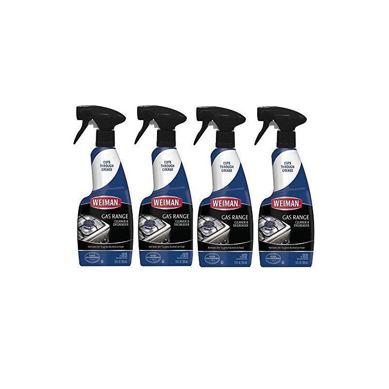 Weiman Gas Range Cleaner & Degreaser - Penetrate and Loosen