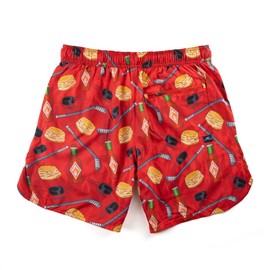 ChalkTalkSPORTS Hockey Ryder Athletic Shorts - Performance Hockey Shorts - Sauce The Biscuit - Youth Small