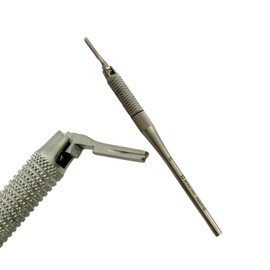 artlab No. 3 Scalpel Blade woth Adjustable 7-Angle Head, for Scalpel Blades #10, #11, #12, #12B, #15, #15C (10 Series) - German Stainless Steel