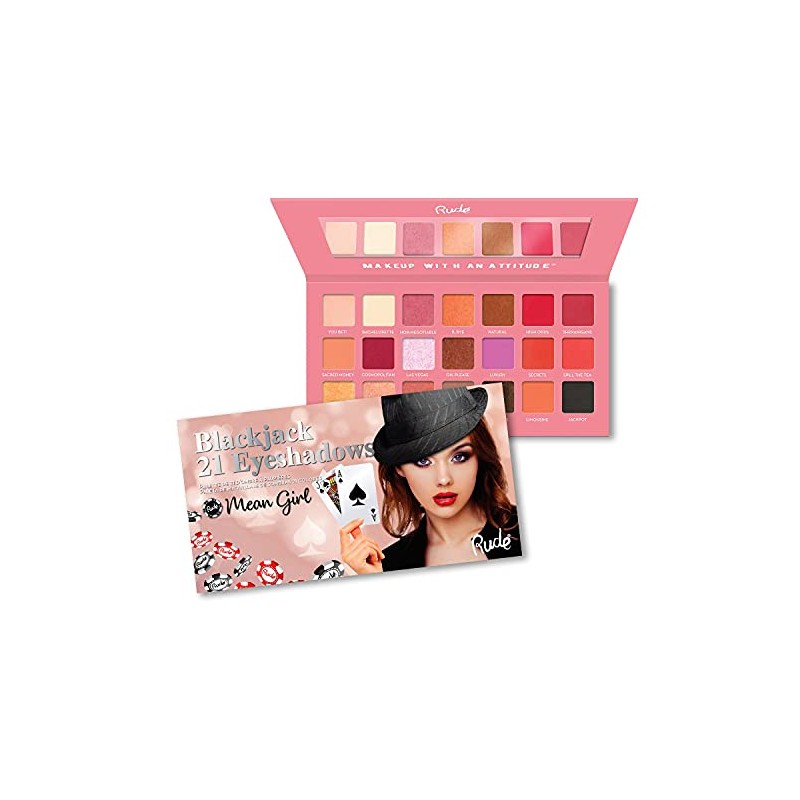 RUDE Rude blackjack 21 eyeshadows - mean girl