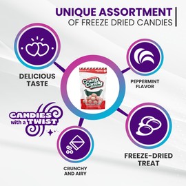 Andersen's Crazy Candy Freeze Dried Candy - (Peppermint)