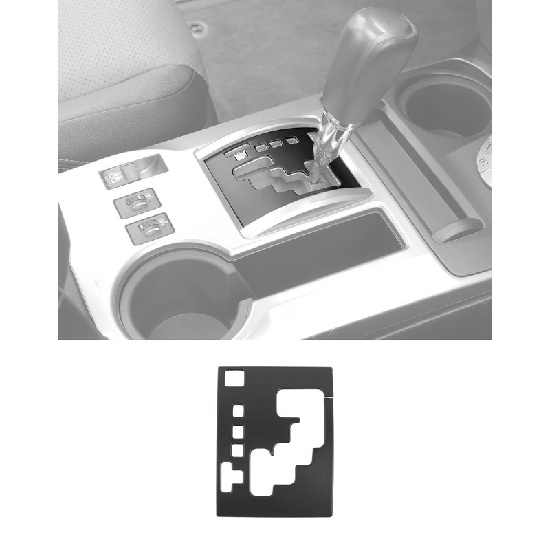 DSWSQ LHD Matte Black Center Gear Shift Panel Cover Trim