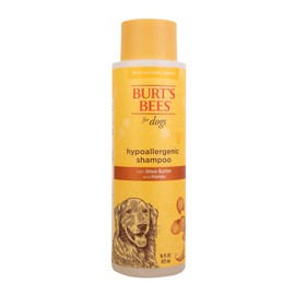 Burt's Bees for Pets Hypoallergenic Shampoo for Dogs with Shea Butter and Honey, 95% Natural Origin Formulas, Shampoo for Sensitive Dogs - Gentle Dog Shampoo, 16 oz