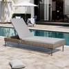 Crestlive Products Chaise Lounge Cushion Set of 2, Outdoor Cushion