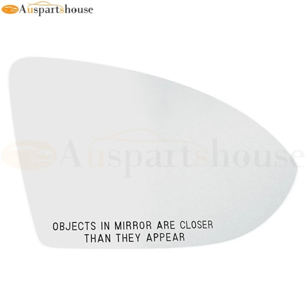 AUSpartshouse Chrome Mirror Glass Heated Right Side for 2013-21 VW