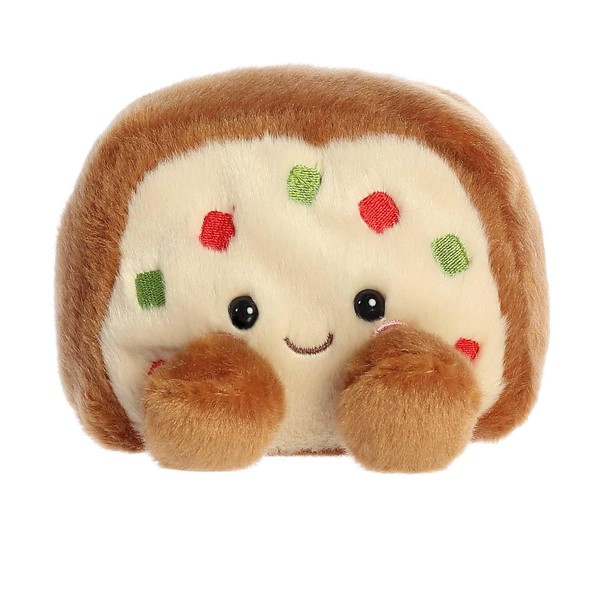 Aurora® Adorable Palm Pals™ Fran Fruit Cake™ Stuffed Animal - Pocket-Sized Fun - On-The-Go Play - Brown 5 Inches