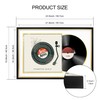FramePro Record Frame with 2 Double Sided Mats (White over
