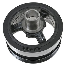 TRQ Harmonic Balancer Damper Crankshaft Pulley 53020689AB Compatible with Dodge Truck Jeep