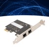 PCIe 2.5G Network Card Dual Port RTL8125B 2500M 1000M Computer