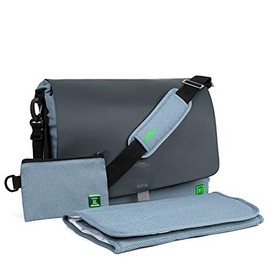 Moon Changing Bag Messenger Bag Ocean RF/Anthracite, transparent clear