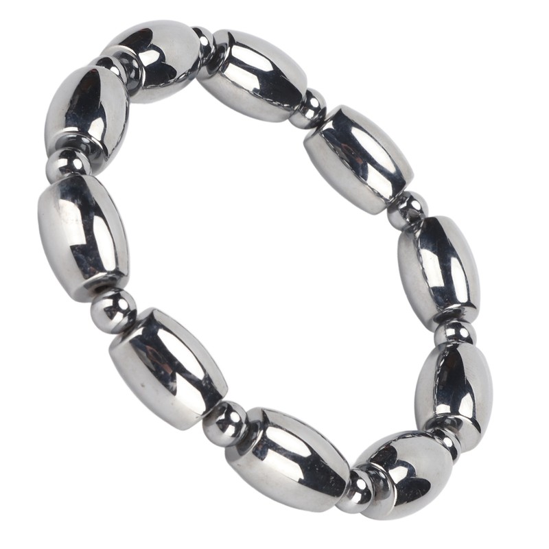 Terahertz Bracelet Relieve Fatigue Promote Circulation Bucket Round Shapes Beads