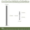 600 pcs Double-Headed Skirting Nails with 6 Sleeve Tools -