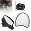 Unbranded Batwing Fairing Mount Rearview Mirror For Harley Electra Glide