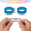 Aeaocvo Pack of 200 Rubber Rings, 12 mm Small Elastic