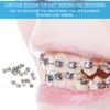 400pcs Dental Orthodontic Metal Brackets ROTH345 Hook Dental Orthodontic Supplies