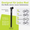 VELMIA Seat Post 27.2 - 31.6 mm - Easy Assembly