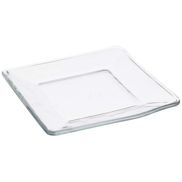 Libbey RLBHZ01 Tempo Square Salad Plate, 6" No. 1797299, Soda