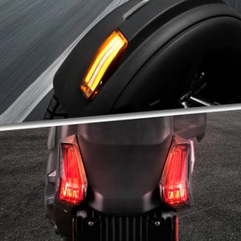 A & UTV PRO LED Tail Lights & Front Fender Lights for Can Am Ryker 600 900 & Ryker Rally 2019-2024 Accessories, Wheel Lights with Turn Signals & Running Brake Light, Replace OEM # 710005284, 710005285