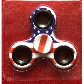 US Stock Captain America Shield Metal Hand Fidget Spinner aluminium high quality