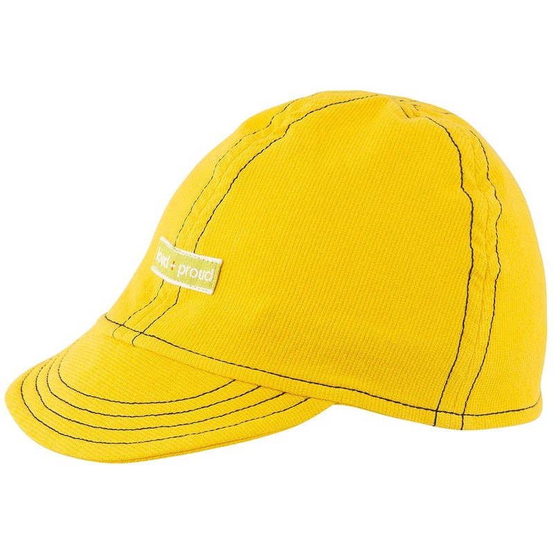 loud + proud Unisex Baby Cap Ribbed Structure Organic Cotton