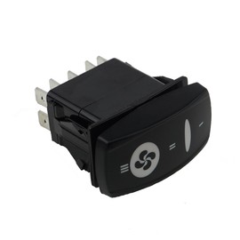 DVPARTS Rocker Switch 2144695 Compatible with Caterpillar 414E 416E 416F 420E 906H H2 907H H2
