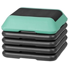 Venbytech for 16" x 16" Adjustable Height Stepper Workout Aerobic Platform w/ 4 Risers Green