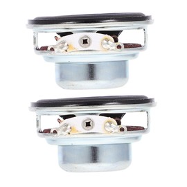 Zerodeko 2pcs Full Range Replacement Speaker with Rubber Edge for Home Stereo Desktop Audio Systems and Car Loudspeakers Exceptional Sound Quality and Easy Installation