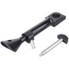 Lorababer CNC Aluminum Adjustable Length Leg Prop Kickstand Foot Side