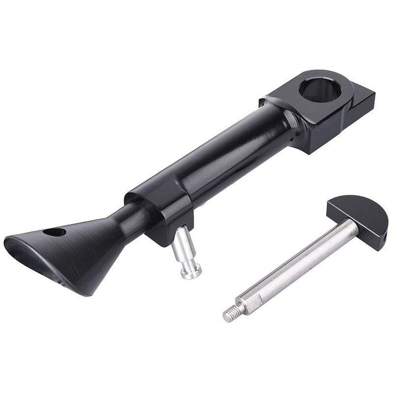 Lorababer CNC Aluminum Adjustable Length Leg Prop Kickstand Foot Side