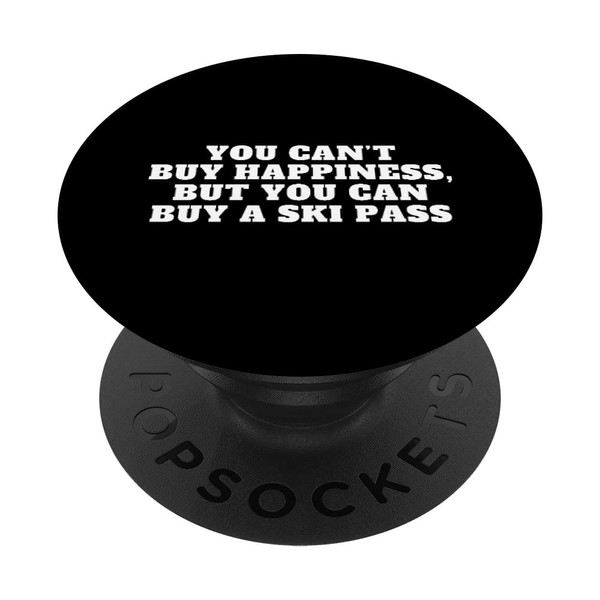 Ski Pass to Snowboarding Snowboard Design PopSockets Swappable PopGrip