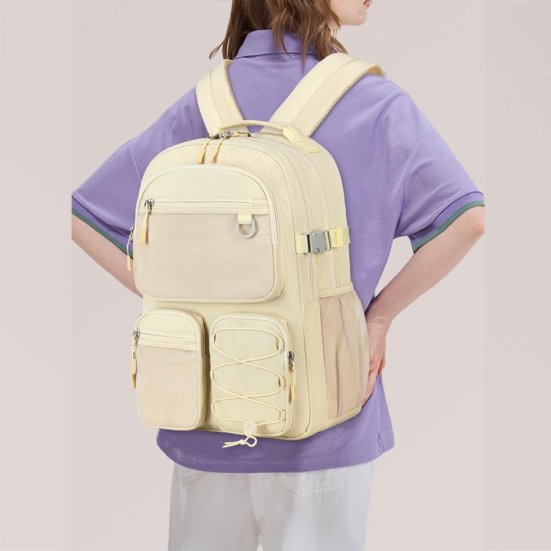 Lohol Water Resistant Daypack with Mulitiple Pockets for Travel Outdoor