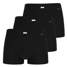 Ammann Men's Cotton & More Retro Shorts Pack of 3, black