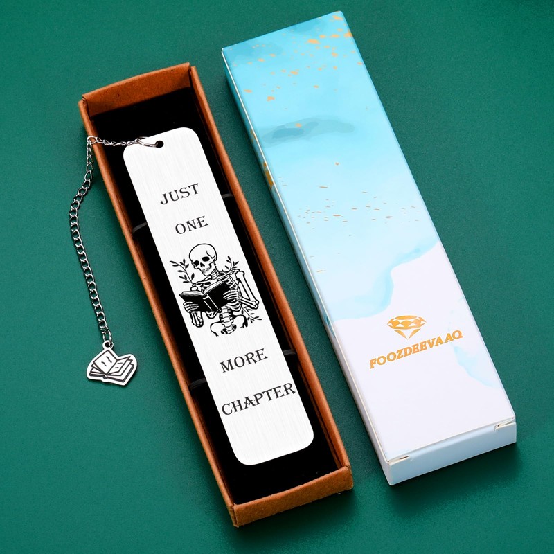 Halloween Bookmarks for Adults Gothic Spooky Basket Stuffers for Women