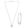 Bracelet Necklace Set Box Bag Combination Valentine's Day Jewelry Gifts