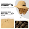 TOP-EX Waterproof Sun Hat Men's Wide Brim Sun Protection Hat