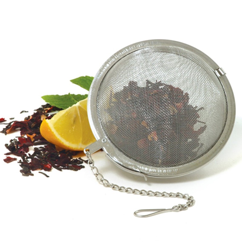 Norpro 5505 Stainless Steel Mesh Tea Infuser Ball, 3-Inch