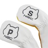 HELLO NRC Golf Headcovers for Putter Black Four-leaf clover golf