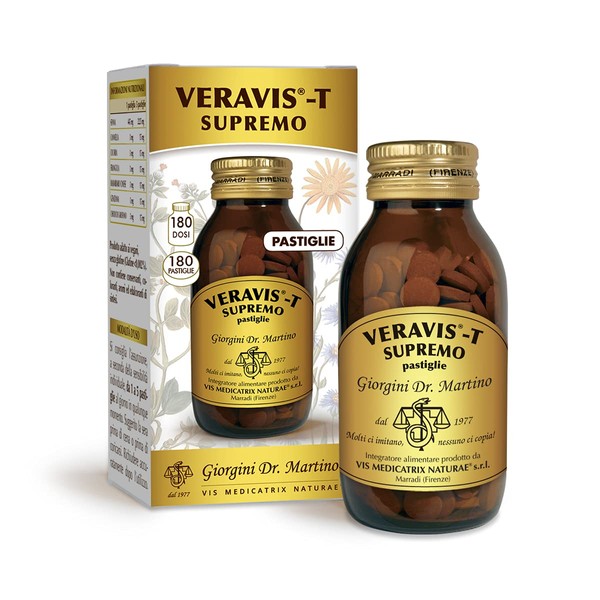 Veravis-T Supremo Pastiglie, 90g - Dr. Giorgini, integratore alimentare