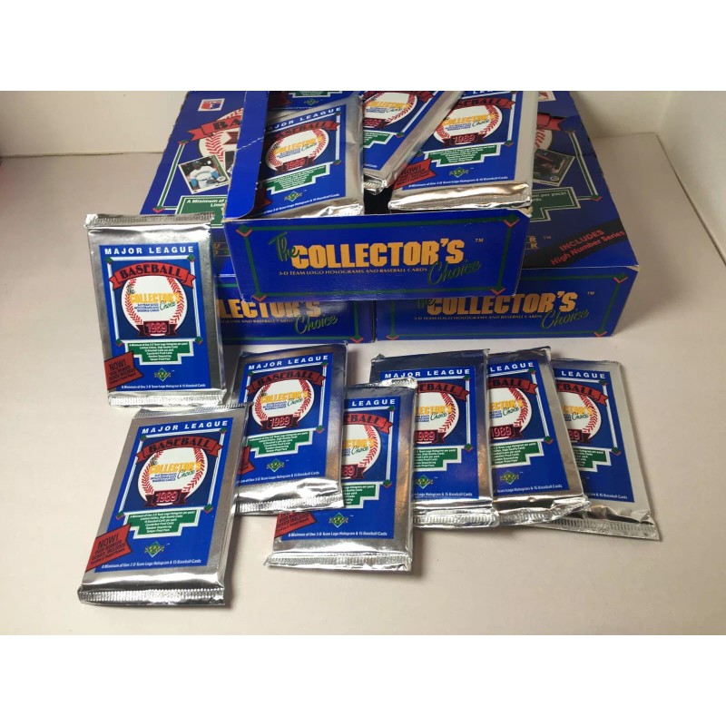 ONE 1989 Upper Deck Low Series Wax Pack '10' Ken