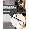 Air Compressor Drive Belts Fit for Ridgid 6-Gallon Pancake, Air