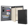 Wason Leather Portfolio Case A4 with Clipboard Notepad Forms Holders