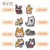 Patch Iron, Kneepad, Patch Dog, Stylish, Embroidery Patch, Iron, 17