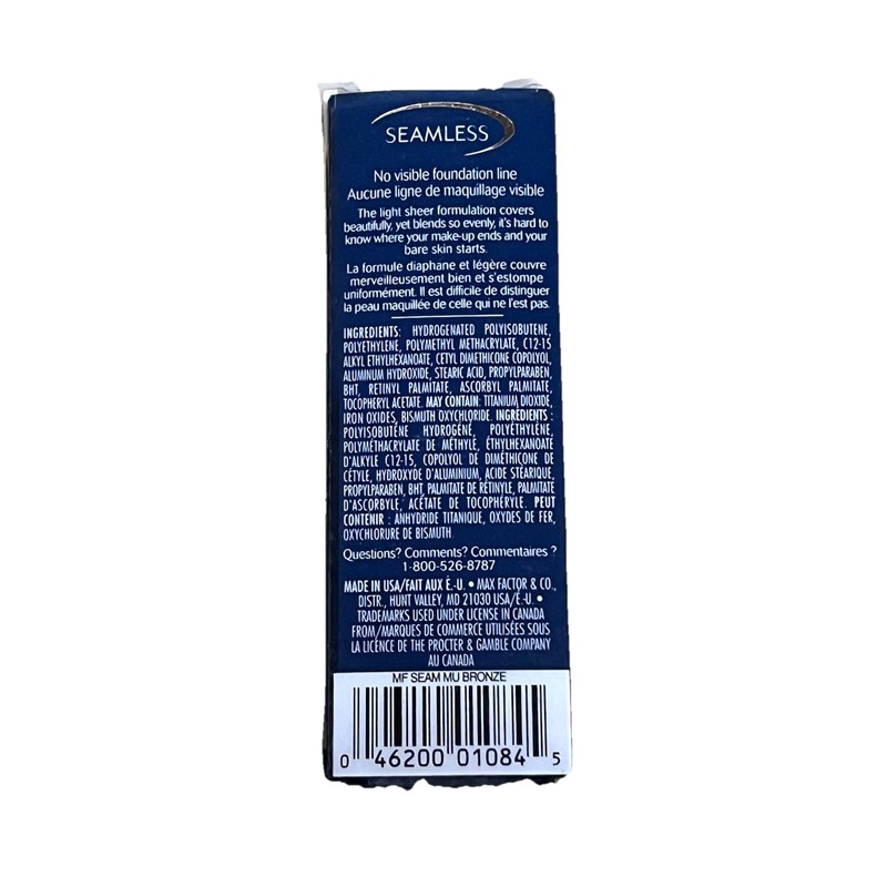 Max Factor Seamless Stick Make-Up, 04 Bronze, .37 oz